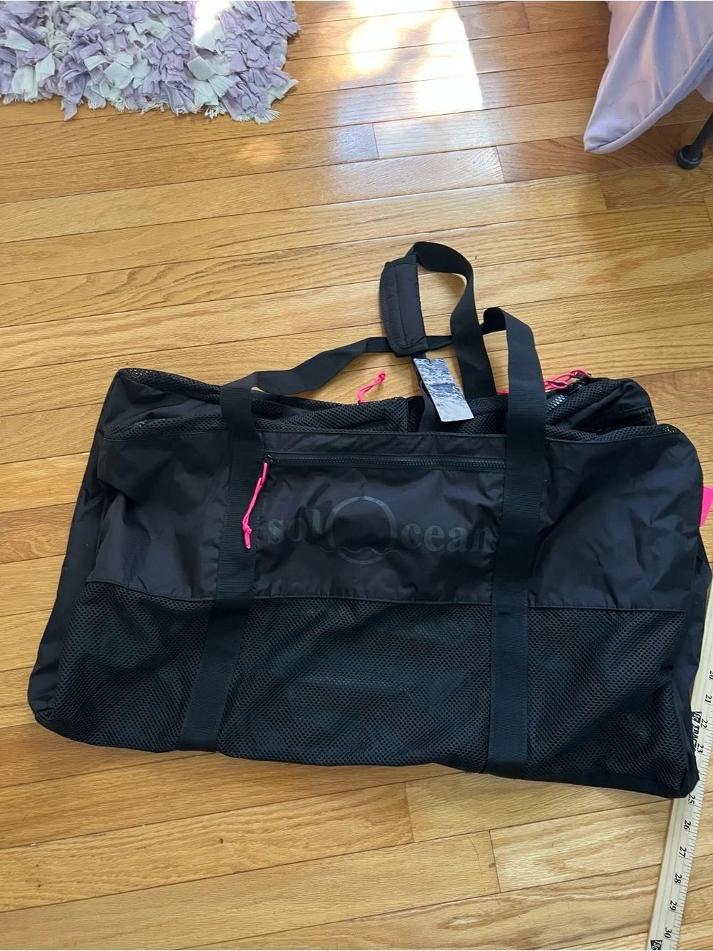 solOcean 100L XL Dive Mesh Duffel Bag - Extra Large Scuba & Snorkel Gear Bag